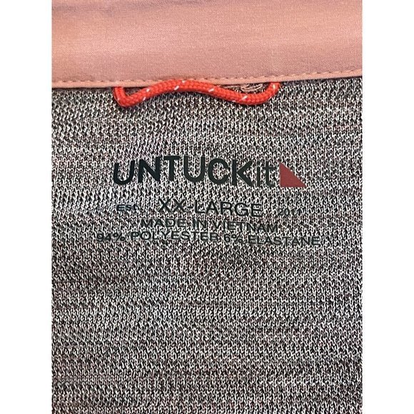 UNTUCKit Hannifer Polo Shirt Men's XXL Purple Short Sleeve - Picture 5 of 6